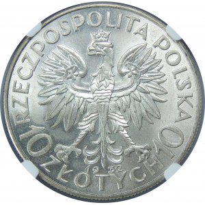 10 złotych 1932 Głowa Kobiety BZM