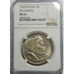 10 złotych 1933 Sobieski 