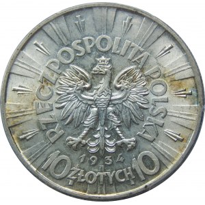 10 złotych 1934 Piłsudski 