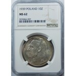 10 złotych 1939 Piłsudski 