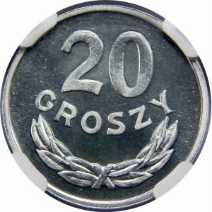20 groszy 1981 Lustrzanka 