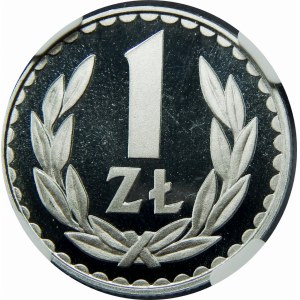 1 złoty 1981 Lustrzanka 