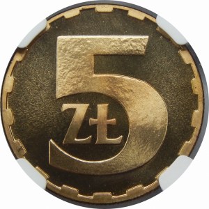 5 złotych 1981 Lustrzanka 