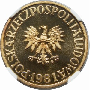 5 złotych 1981 Lustrzanka 