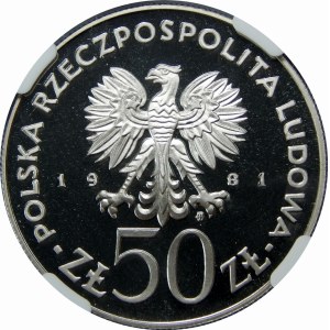 50 złotych 1981 Herman Lustrzanka