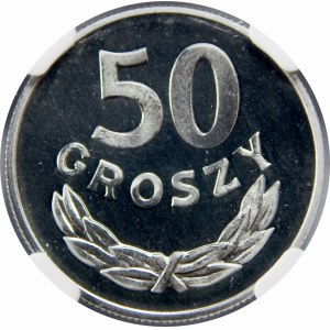 50 groszy 1982 Lustrzanka 