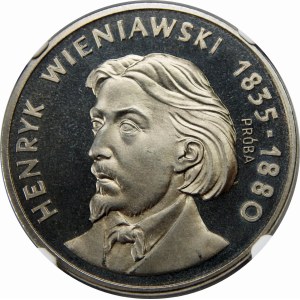 Próba Nikiel 100 złotych 1979 Wieniawski 