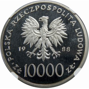 Próba Nikiel 10000 złotych 1988 Jan Paweł II 