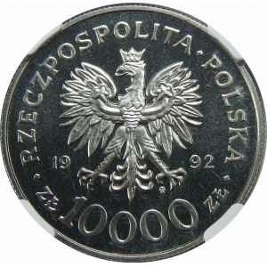 Próba Nikiel 10000 złotych 1992 Warneńczyk