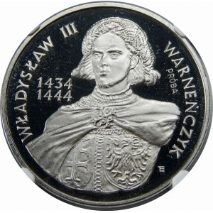 Próba Nikiel 200000 złotych 1992 Warneńczyk