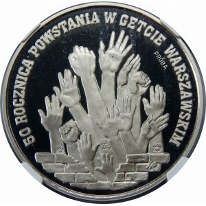 Próba Nikiel 300000 złotych 1993 Powstanie w Getcie Warszawskim