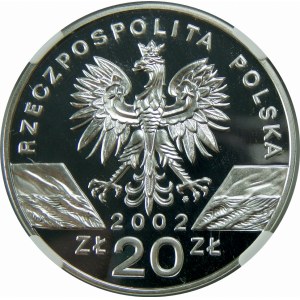 20 złotych 2002 Żółw Błotny 