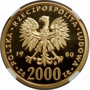 2000 złotych 1980 Bolesław Chrobry 