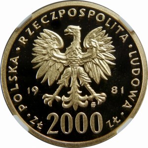 2000 złotych 1981 Bolesław Śmiały
