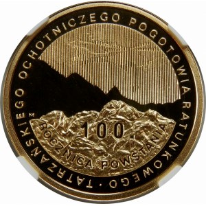 100 złotych 2009 Tatrzańskie Ochotnicze Pogotowie Ratunkowe 