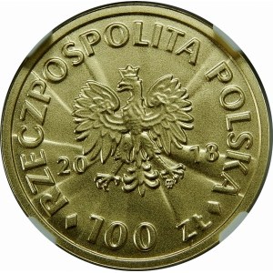 100 złotych 2018 Jan Paderwski 