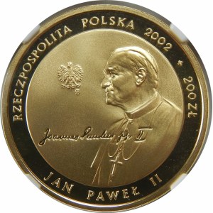 200 złotych 2002 Jan Paweł II
