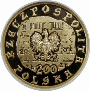 200 złotych 2007 750-lecie Lokacji Krakowa