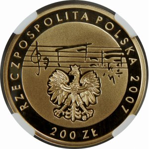 200 złotych 2007 Karol Szymanowski 