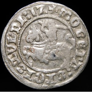 Sigismund I the Old, Half-Grosz 1512, Vilnius – oblique colon