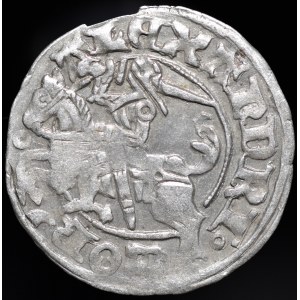 Aleksander Jagiellończyk, polgroš z Vilniusa – gotický štýl – IV. emisia – 6 pierok
