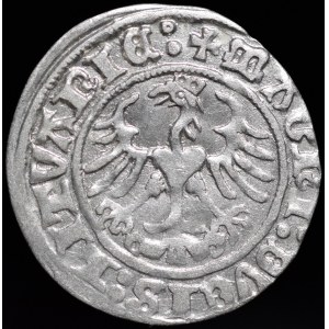 Sigismund I the Old, Half-grosz, 1512, Vilnius - colons