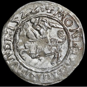 Sigismund I the Old, Half-grosz, 1522, Vilnius—four dots