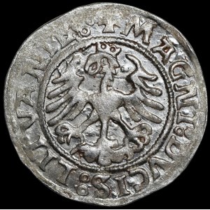 Sigismund I the Old, Half-grosz, 1522, Vilnius—four dots