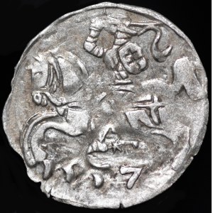 Zikmund II. August, denár z roku 1557, Vilnius