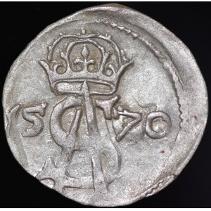 Sigismund II Augustus, 20-denar coin, 1570, Vilnius