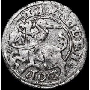 Alexander Jagiellon, Vilnius Half-Grosz — Gothic — Second Issue — Large Spacing