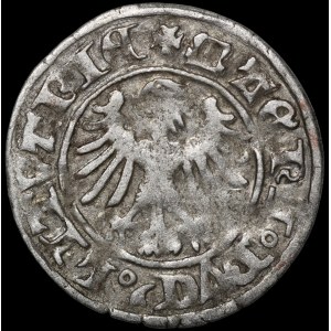 Alexander Jagiellon, Vilnius Half-Grosz — Renaissance/Gothic — 5th issue — very rare