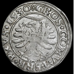 Sigismund I the Old, grosz, 1530, Toruń—an interesting fact