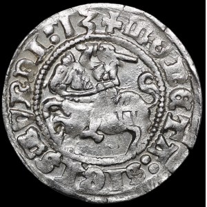 Zygmunt I. Starý, půlgroš z roku 1513, Vilnius