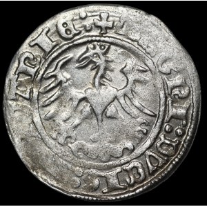 Sigismund I the Old, Half-Groschen, 1514, Vilnius - colon