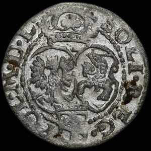 Zygmunt III. Vasa, šeląg 1592 IF, Olkusz – bez popisu