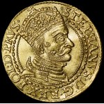 Stefan Batory, Dukat 1580, Gdańsk - b. rzadki i piękny