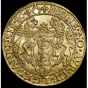 Stefan Batory, Dukat 1580, Gdańsk - b. rzadki i piękny