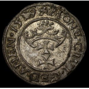 Sigismund I the Old, Szeląg 1539, Gdańsk—variant