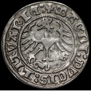 Sigismund I the Old, Half-Groschen, 1514, Vilnius - colons