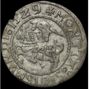 Sigismund I the Old, Half-Groschen, 1529, Vilnius - V - a series of errors - very rare