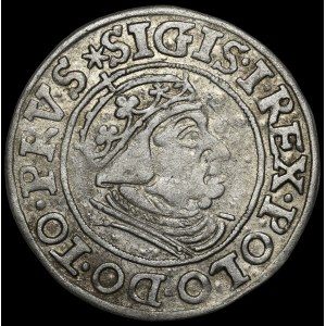 Sigismund I. der Alte, Groschen von 1539, Danzig