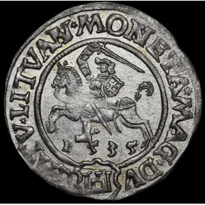 Zygmunt I Stary, Grosz 1535, Wilno - LITVANI/LITVAN - piękny i nieopisany