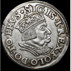 Sigismund I the Old, Trojak 1536, Gdańsk