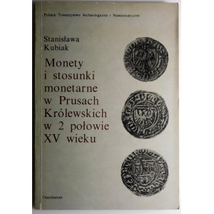Kubiak, St. Coins and Monetary Relations …, Męclewska, M. Money in Royal Prussia … - Royal Prussia (set of 2)