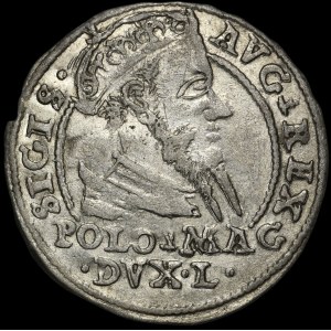 Sigismund II Augustus, Polish foot grosz, 1567, Tykocin—rare and very nice