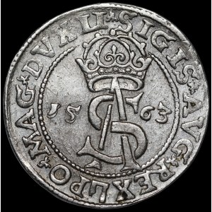 Sigismund II Augustus, Trojak 1563, Vilnius