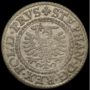 Stefan Batory, Szeląg 1581, Gdańsk