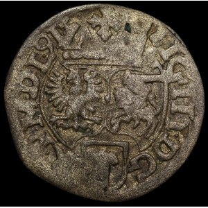 Zygmunt III Waza, Szeląg 1591 IF, Poznań - b. rzadki