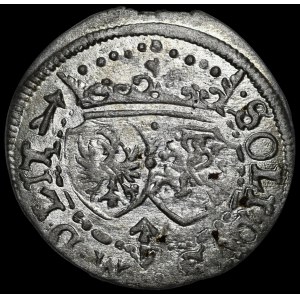 Zygmunt III. Vasa, šeląg z roku 1617, Vilnius – krásný